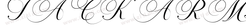 JACK ARMSTRONG BB字体转换